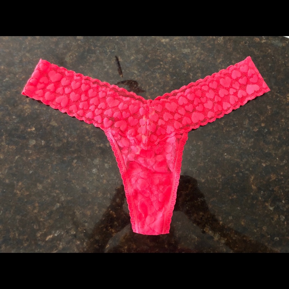 Victoria’s Secret The Lacie Heart Panty One Size